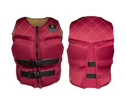 Liquid Force Diva Womens CGA Life Jacket Maroon 2024 - pullproshop.com