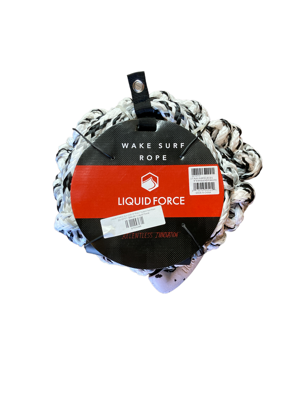 LIQUID FORCE DLX COIL 9" "PULL" WAKE SURF ROPE - pullproshop.com