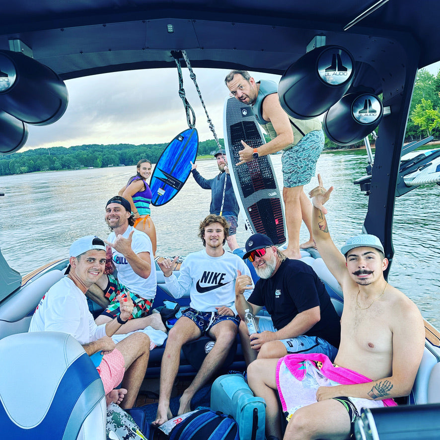 Wakesurfing and Hydrofoiling Lake Lanier