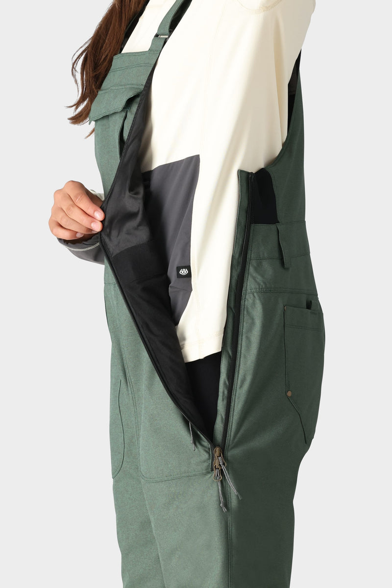 686 Womens Black Magic Insulated Bib