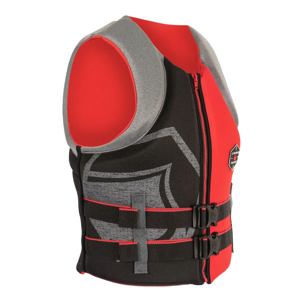 Liquid Force Hinge CGA Life Jacket - Red - pullproshop.com