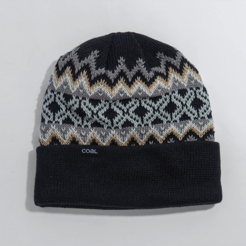 Coal Headwear Winters Beanie - Black/Off White