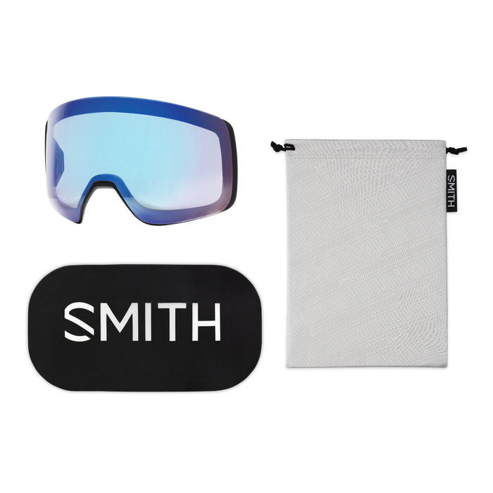 Smith 4D MAG Goggles 2025 - Black W/Green Mirror Lens