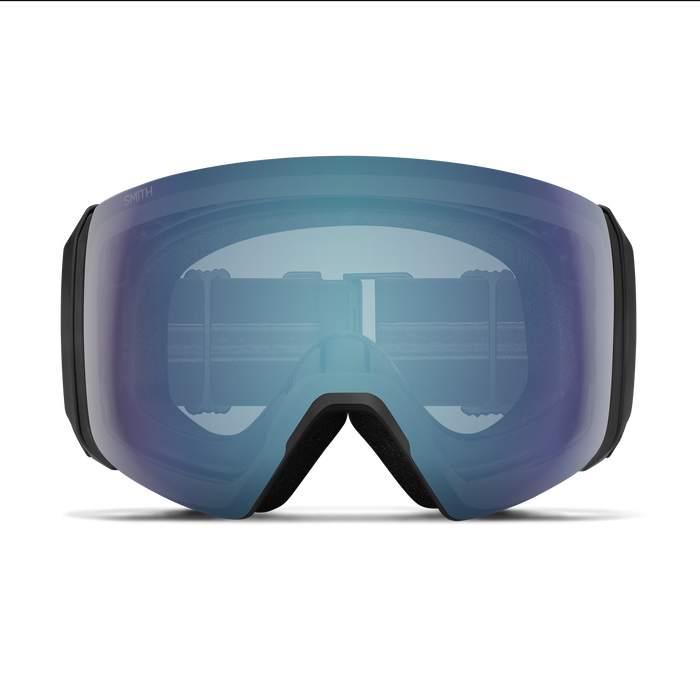Smith 4D MAG XL Goggles 2025 - Black W/Blue Mirror Lense