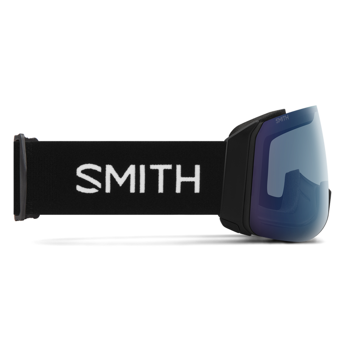 Smith 4D MAG XL Goggles 2025 - Black W/Blue Mirror Lense