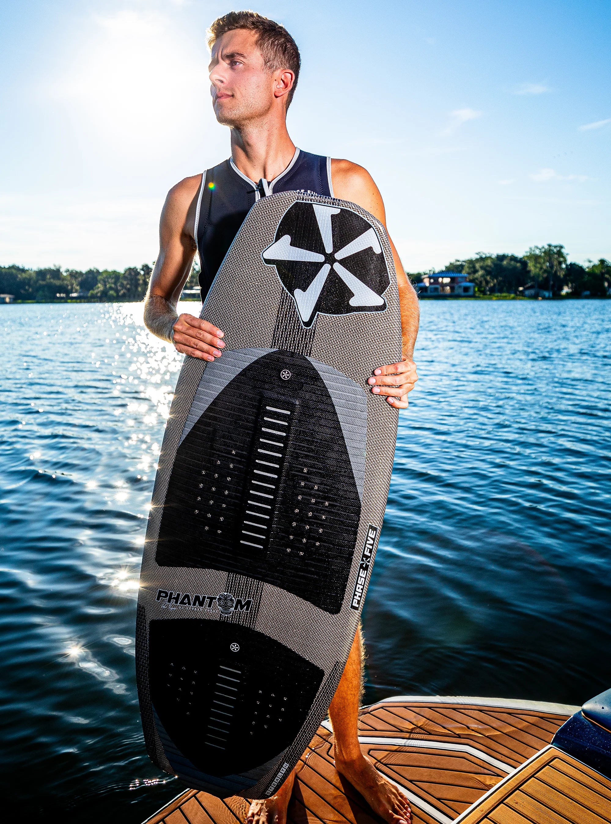 Phase Five Phantom Stealth Wakesurf Board 2025