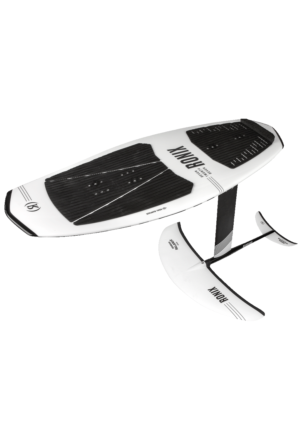 Ronix Koal Surface 727 Foil Board W/ Fluid Mast & 1600 Standard Edition Foil Package