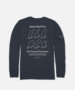 Jetty Fins Long Sleeve Shirt