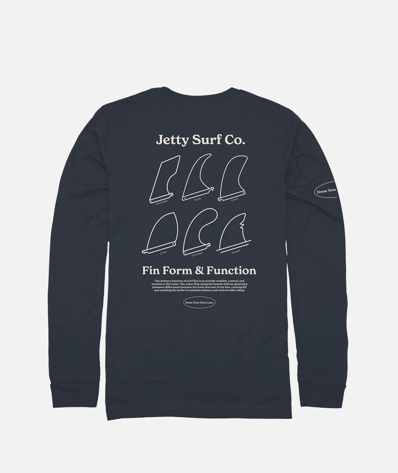 Jetty Fins Long Sleeve Shirt