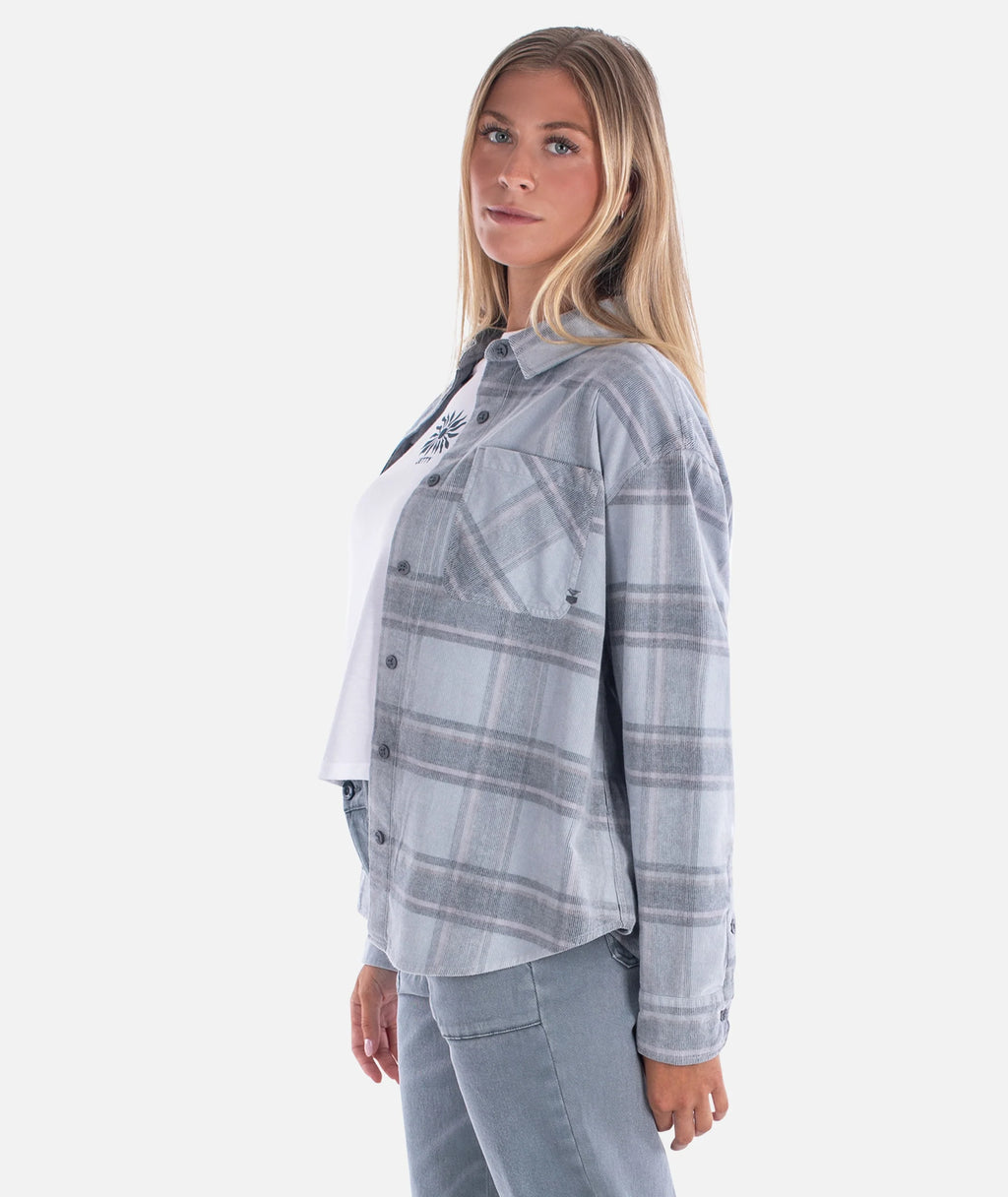 Jetty Alpine Corduroy Womens Shirt