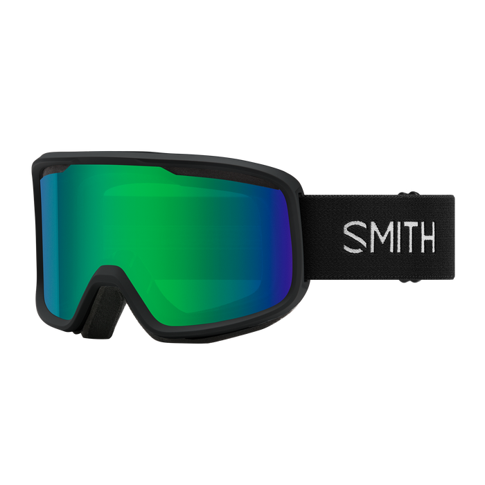 Smith Frontier Goggles 2025 - Black W/Green Mirror Lens