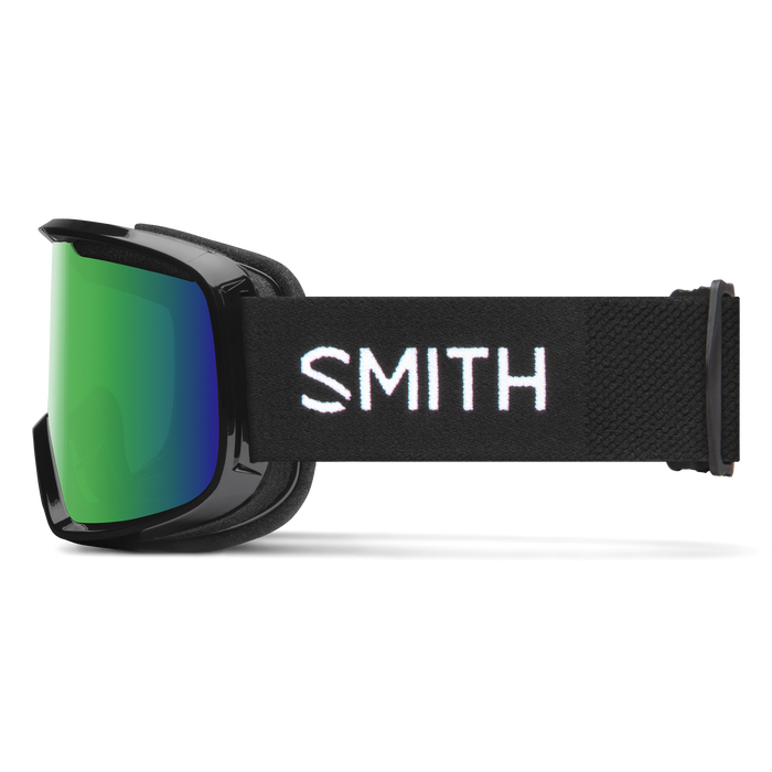 Smith Frontier Goggles 2025 - Black W/Green Mirror Lens