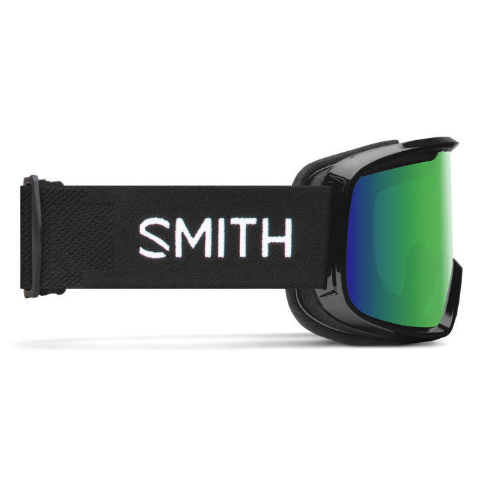 Smith Frontier Goggles 2025 - Black W/Green Mirror Lens