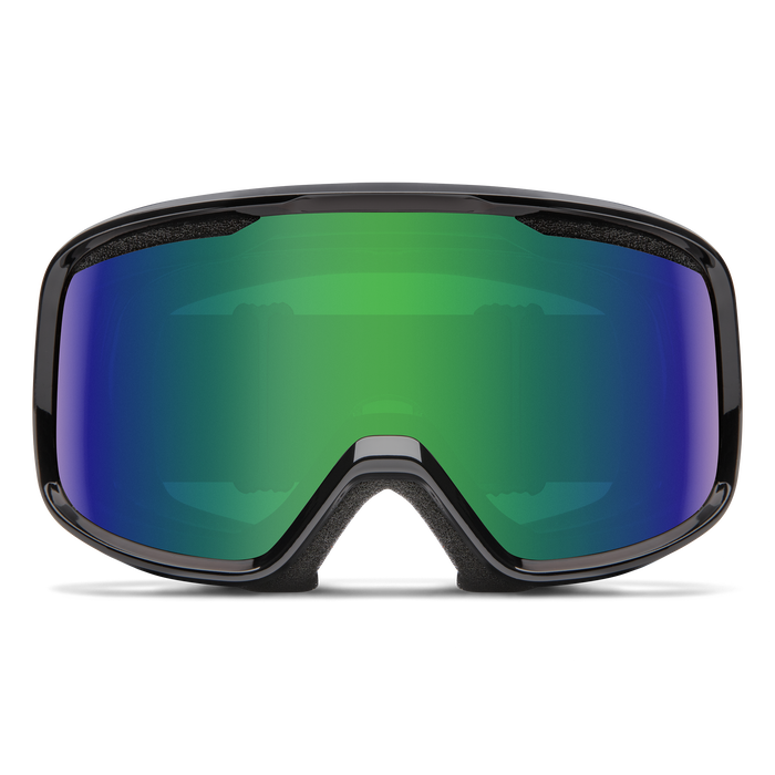 Smith Frontier Goggles 2025 - Black W/Green Mirror Lens