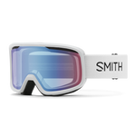 Smith Frontier Goggles 2025 - White W/Blue Mirror Lens