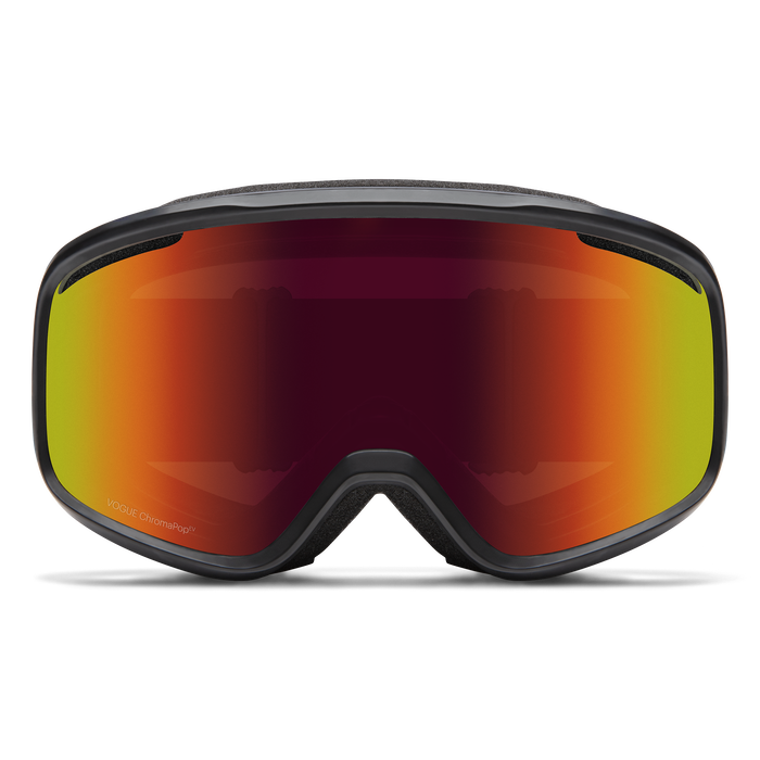 Smith Vogue Goggles 2025 - Black W/Red Mirror Lens