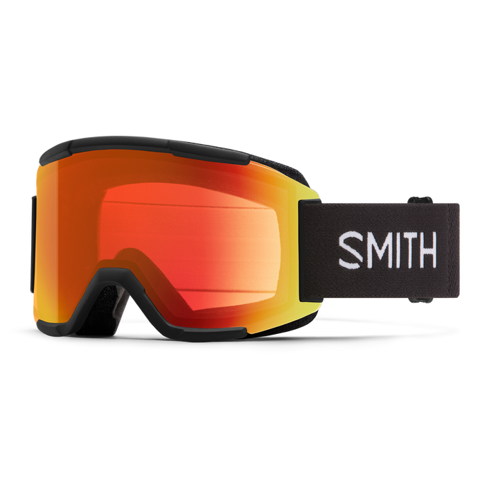 Smith Squad Goggles - Black W/Red Lens