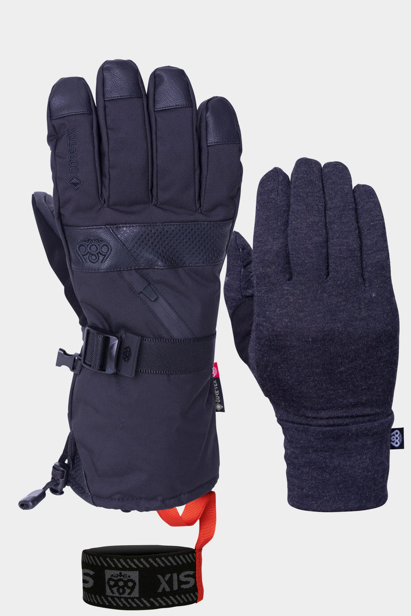 686 Mens Gore-Tex Smarty 3-IN-1 Gauntlet Gloves - Black