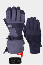 686 Mens Gore-Tex Smarty 3-IN-1 Gauntlet Gloves - Charcoal