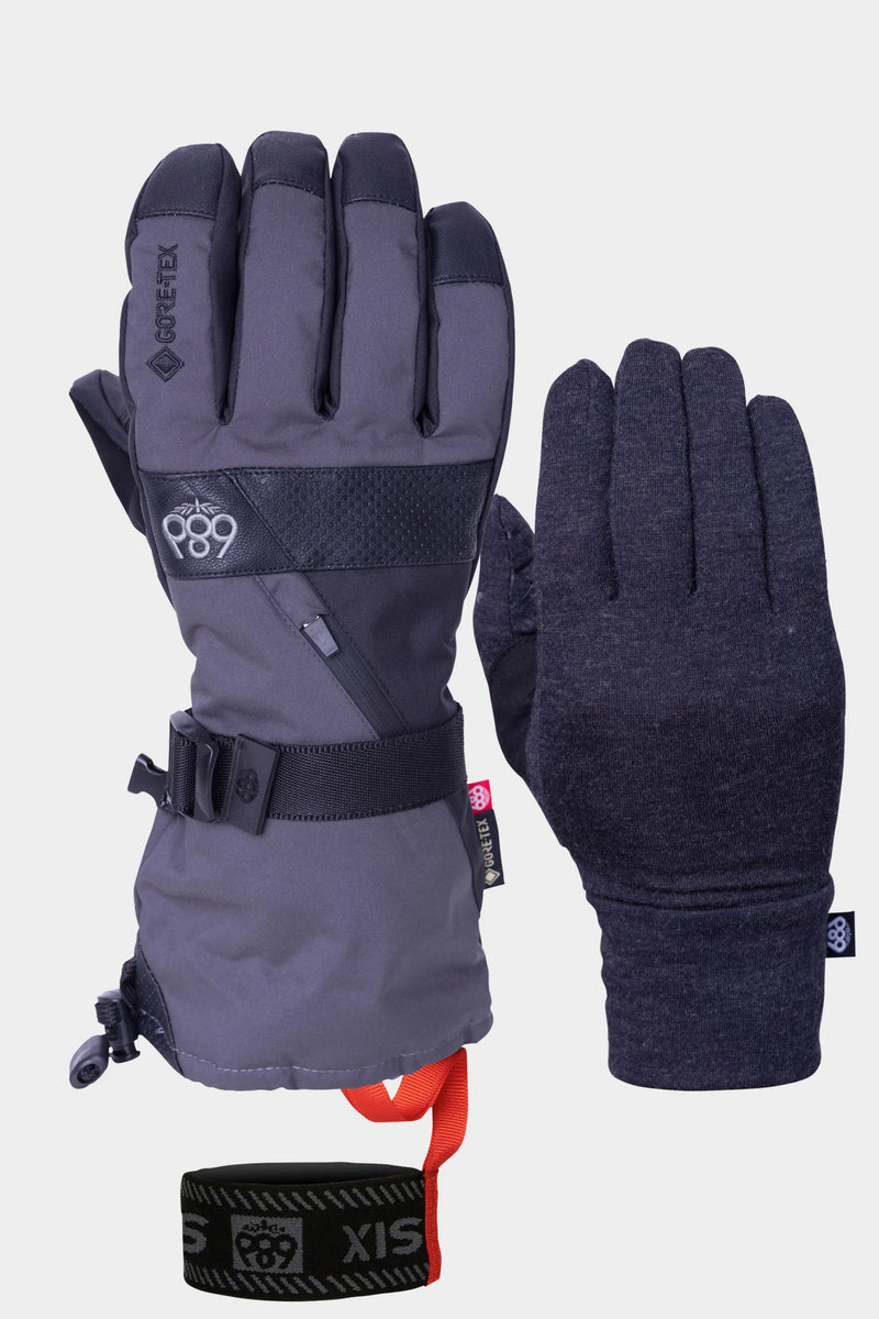 686 Mens Gore-Tex Smarty 3-IN-1 Gauntlet Gloves - Charcoal