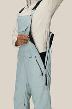 686 Womens Black Magic Insulated Bib - Dusty Marine