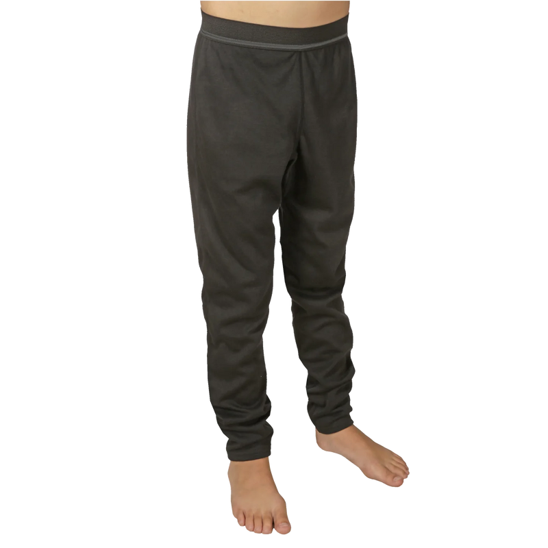 Hot Chillys Youth Pepper Bi-Ply Baselayer - Black