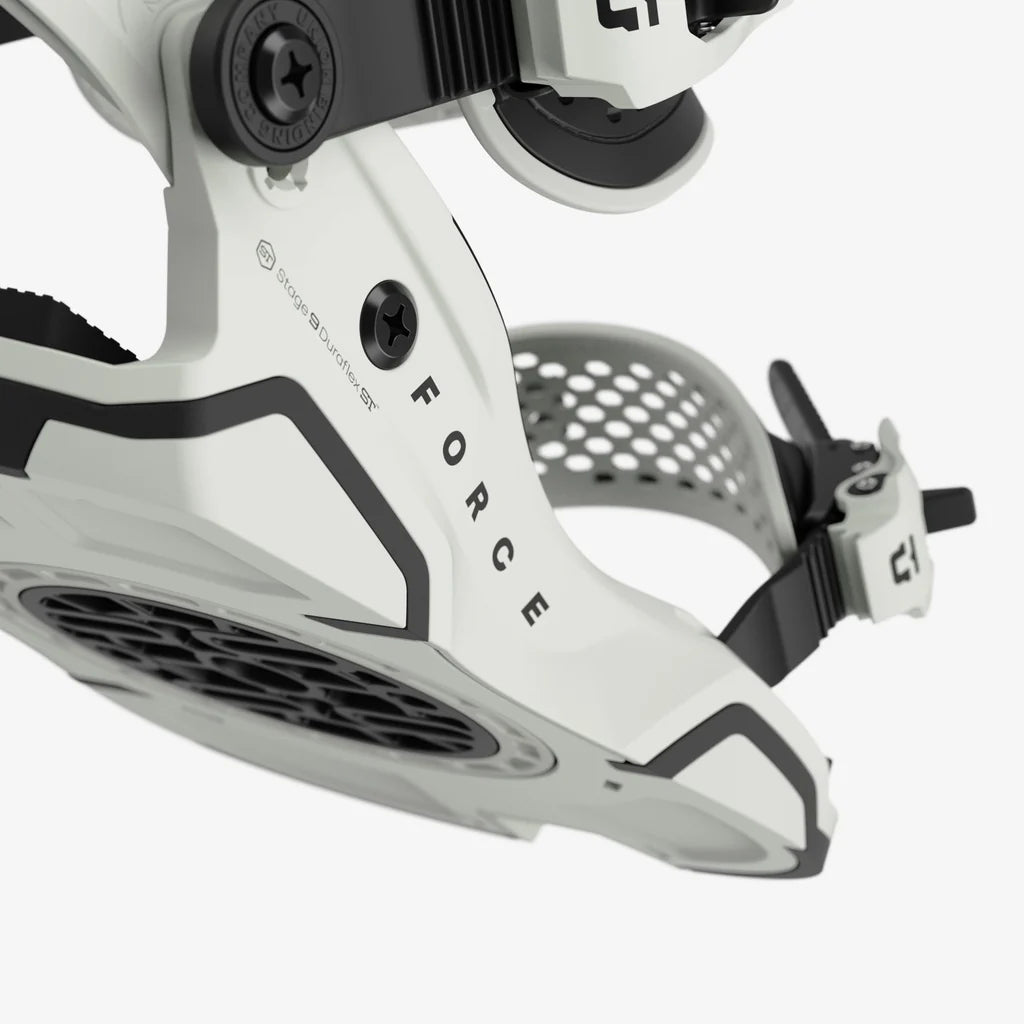 Union Force Snowboard Bindings 2025 - White