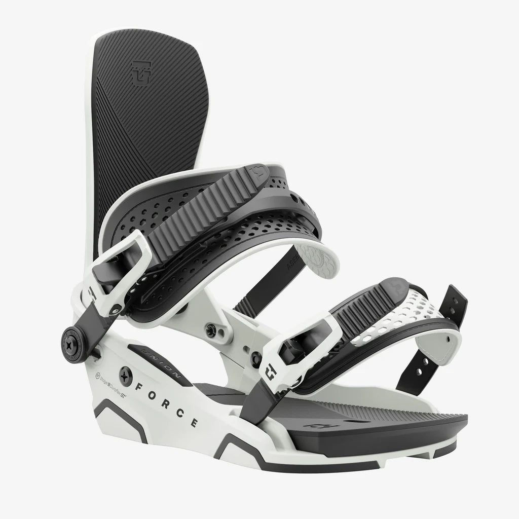 Union Force Snowboard Bindings 2025 - White