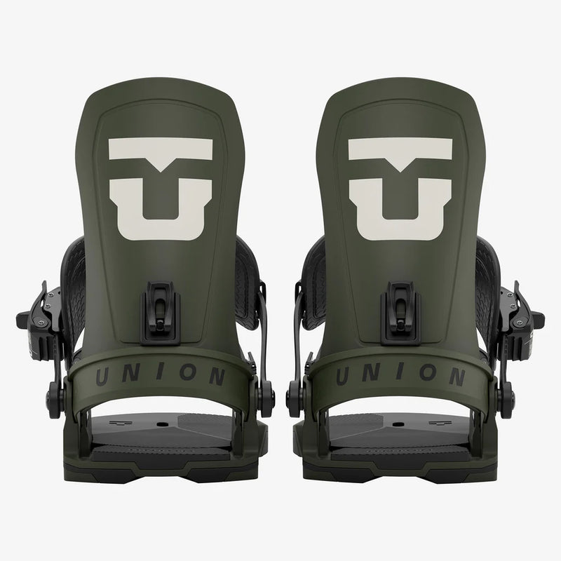 Union Force Snowboard Bindings - Army Green