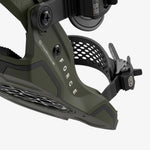 Union Force Snowboard Bindings - Army Green