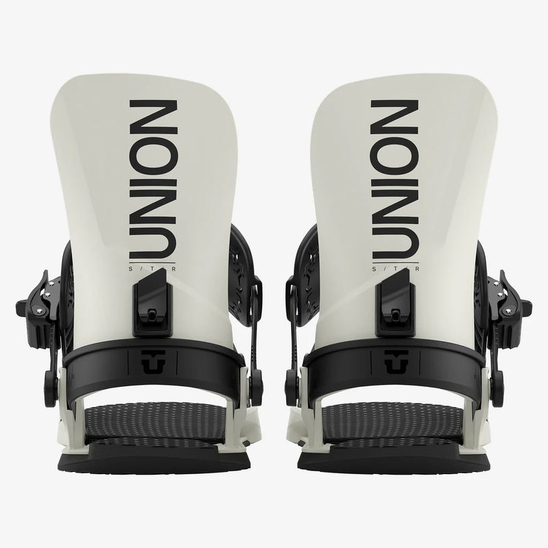 Union STR Snowboard Bindings - Bone