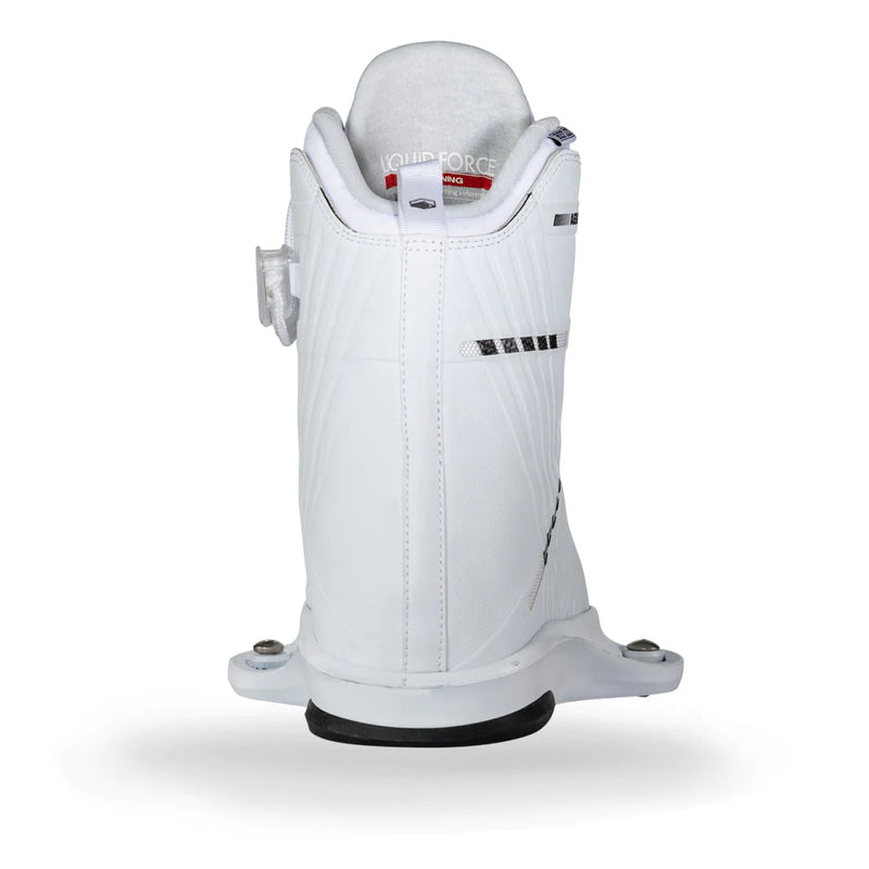 Liquid Force Aero 6X White Wakeboard Bindings 2024