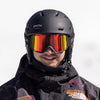 Smith Blazer Goggles 2025 - Black W/Red Mirror Lens