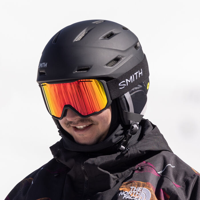 Smith Blazer Goggles 2025 - Black W/Red Mirror Lens