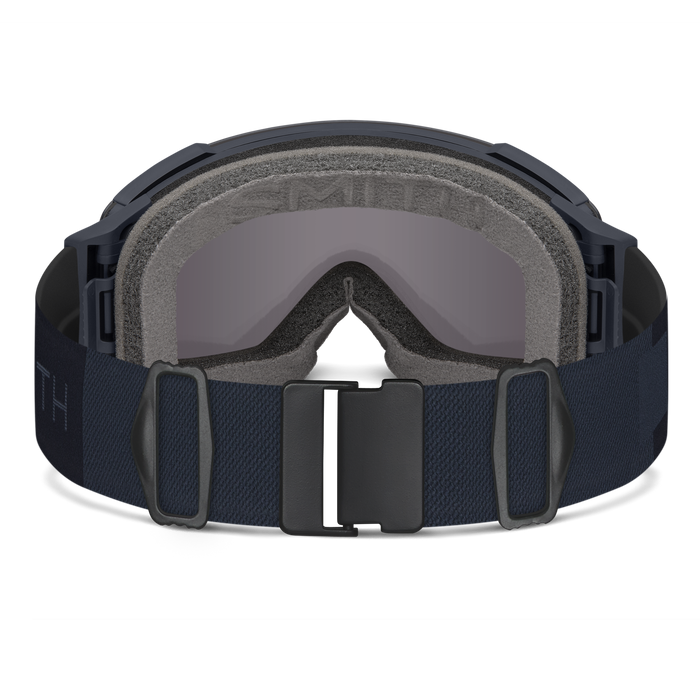 Smith I/O MAG Goggles 2025 - Navy W/Platinum Mirror Lens