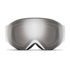 Smith I/O MAG S Goggles 2025 - White W/Platinum Mirror Lens