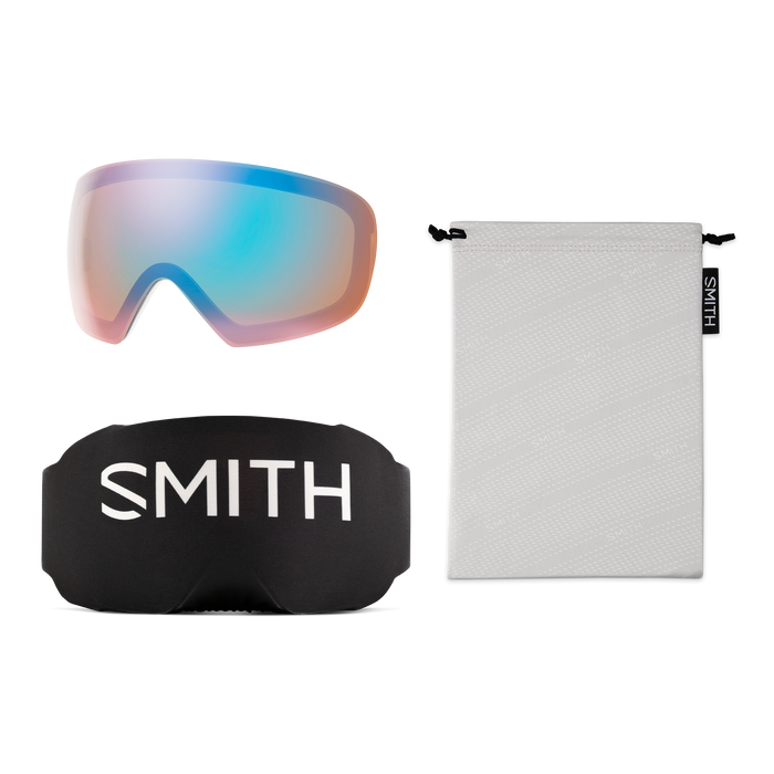Smith I/O MAG S Goggles 2025 - White W/Platinum Mirror Lens