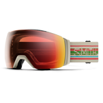 Smith I/O MAG XL Goggles 2025 - Chalk Straightline W/Photochromic Red Mirror Lens