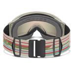 Smith I/O MAG XL Goggles 2025 - Chalk Straightline W/Photochromic Red Mirror Lens