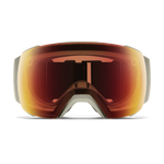 Smith I/O MAG XL Goggles 2025 - Chalk Straightline W/Photochromic Red Mirror Lens