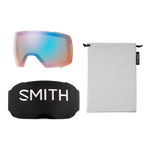 Smith I/O MAG XL Goggles 2025 - Chalk Straightline W/Photochromic Red Mirror Lens