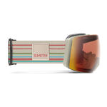 Smith I/O MAG XL Goggles 2025 - Chalk Straightline W/Photochromic Red Mirror Lens