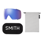 Smith I/O MAG Goggles 2025 - Navy W/Platinum Mirror Lens