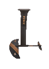 Ronix Shadow Carbon Mast W/ Speed Edition 1330 Foil Kit