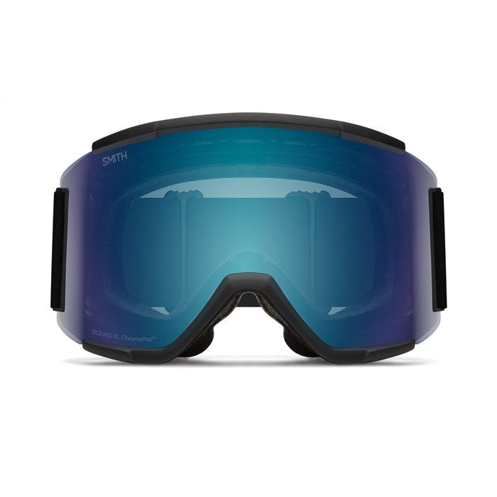 Smith Squad XL Goggles 2025 - Black W/Blue Mirror Lens