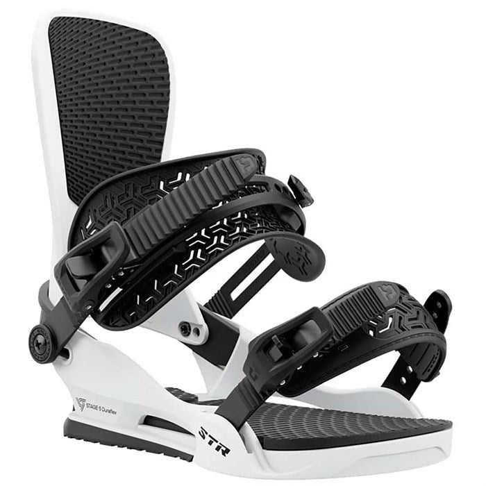 Union STR Snowboard Bindings 2025 - White