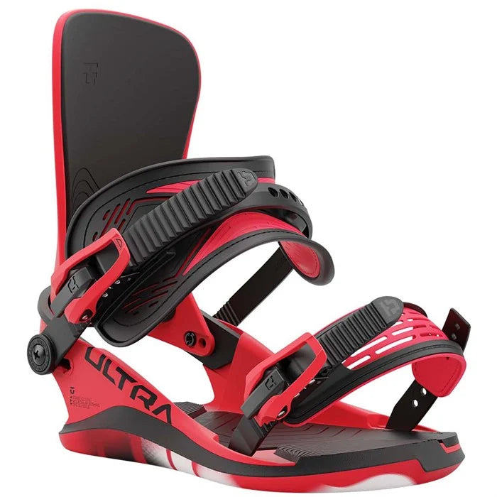 Union Ultra Snowboard Bindings 2025 - Hot Red