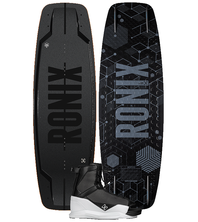 2024 Ronix Parks With District Bindings Wakeboard Package