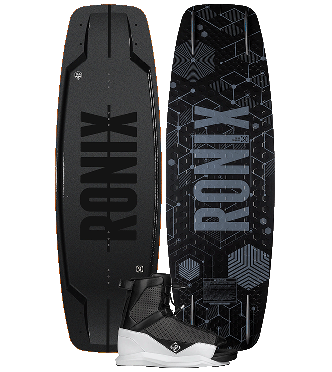 2025 Ronix Parks With District Bindings Wakeboard Package
