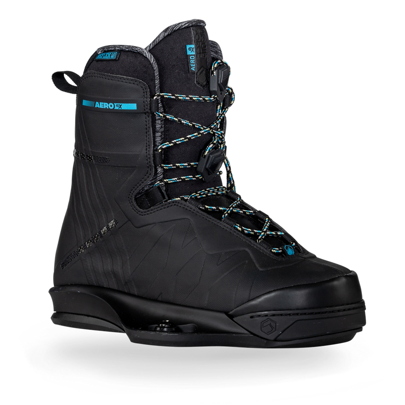 Liquid Force Aero 6X Black Wakeboard Bindings 2024